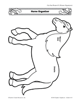 Horse: Main Idea and Supporting Details Organizer