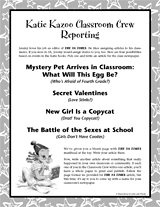 Katie Kazoo Classroom Crew Reporting 3