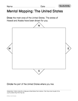 Mental Mapping: The United States