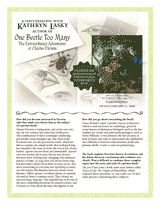 Q&A with Kathryn Lasky about One Beetle Too Many