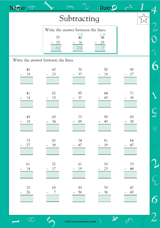 Two-Digit Subtraction with Regrouping I